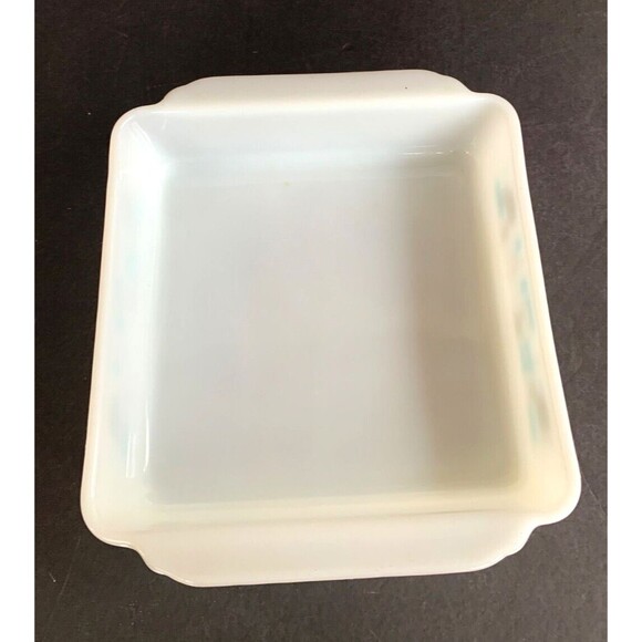Anchor Hocking Vintage Fire King Baking Dish Atomic Blue Heaven 10" x 8.5" - Picture 5 of 8